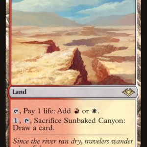 247 - Sunbaked Canyon - Modern Horizons - Magic the Gathering