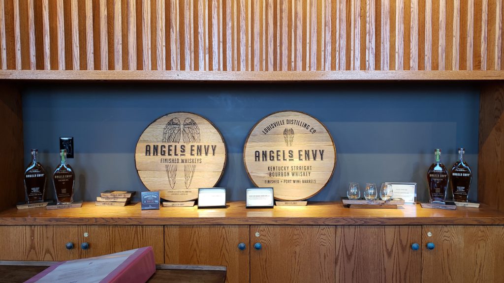 Angels Envy Distillery - Store Display