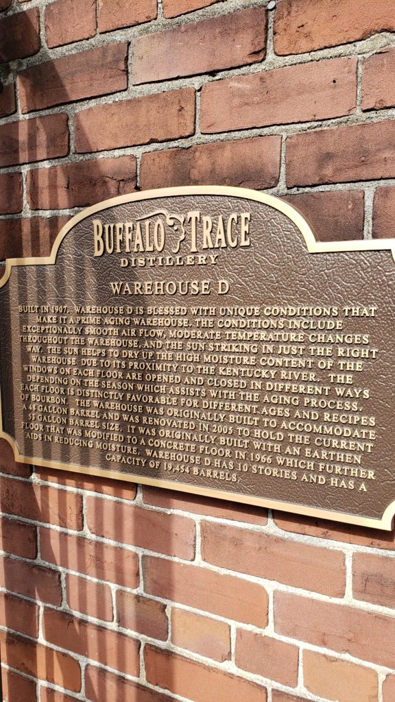 Buffalo Trace Barrel Aging Warehouse D