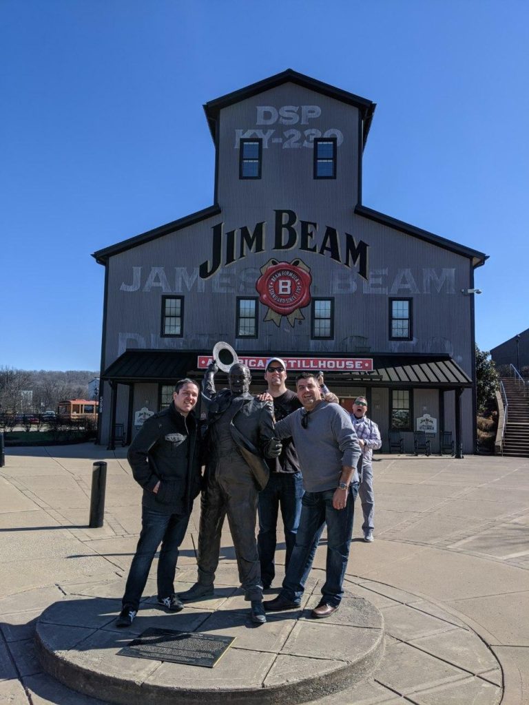 Jim Beam Distillery - With Photobomber