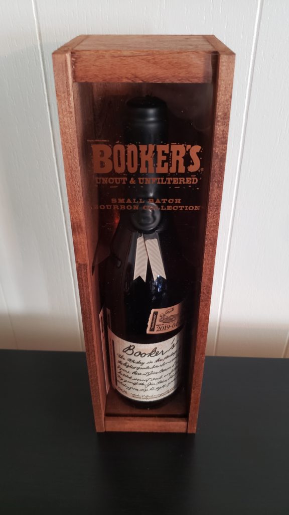 Kentucky Bourbon Trail 2020 - Bottles Purchased - BOOKER'S BOURBON 2019-04 BEATEN BISCUITS BOURBON WHISKEY