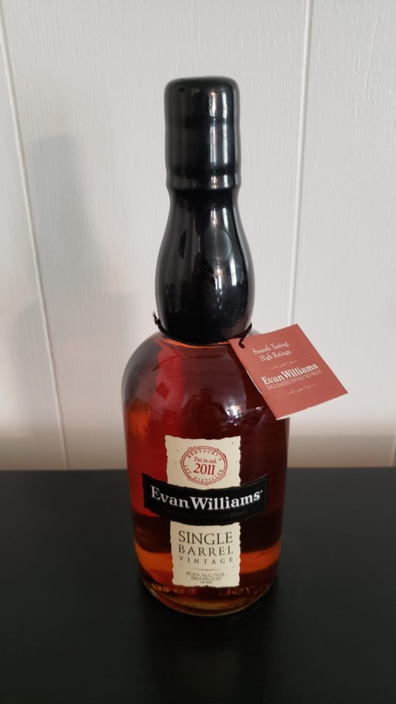 Kentucky Bourbon Trail 2020 - Bottles Purchased - Evan William 2011 Single Barrel Vintage