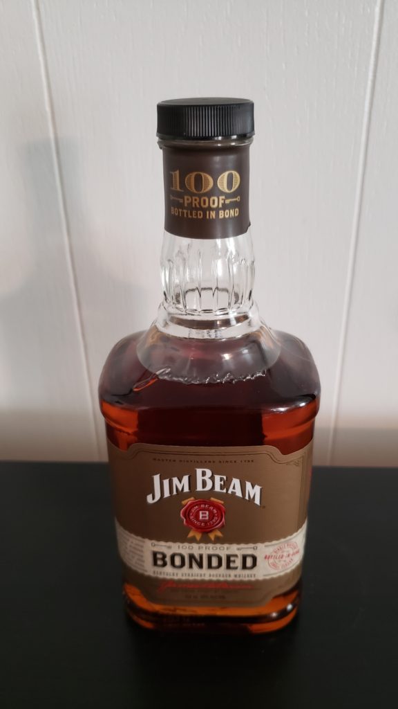Kentucky Bourbon Trail 2020 - Bottles Purchased - Jim Beam Bottled in Bond