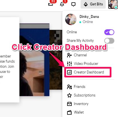 How To See Who Is Watching Your Stream On Twitch - Open Your Creator Dashboard