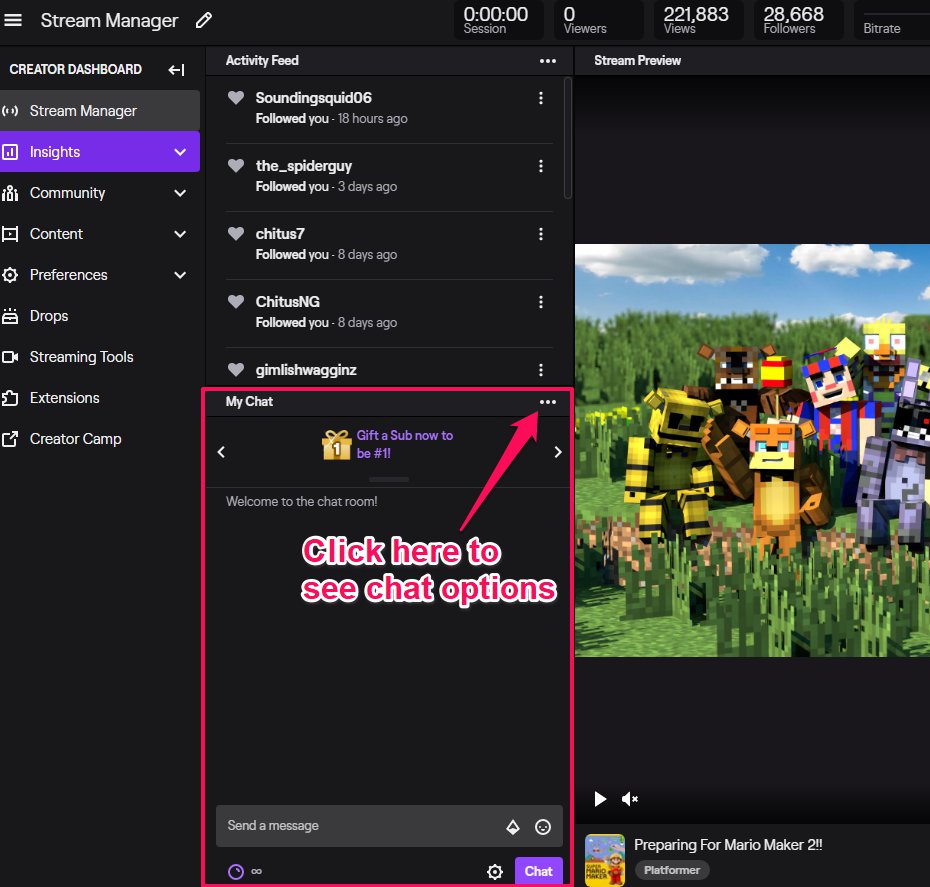 How to Open Your Twitch Viewer List to See Who Is Watching Your Twitch Stream