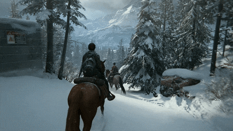 The Last of Us 2 Graphics - Snow Scenery